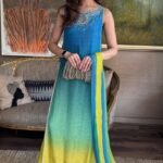Farida Hassan | Silk 3pc | Unstitched